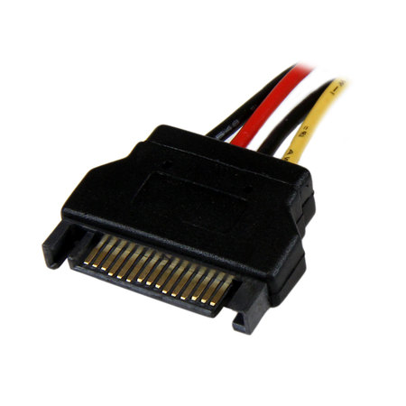 Startech.Com 12in SATA to LP4 Power Adapter - SATA to F/M LP4SATAFM12